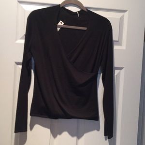 Soft Wool Sweater top  black